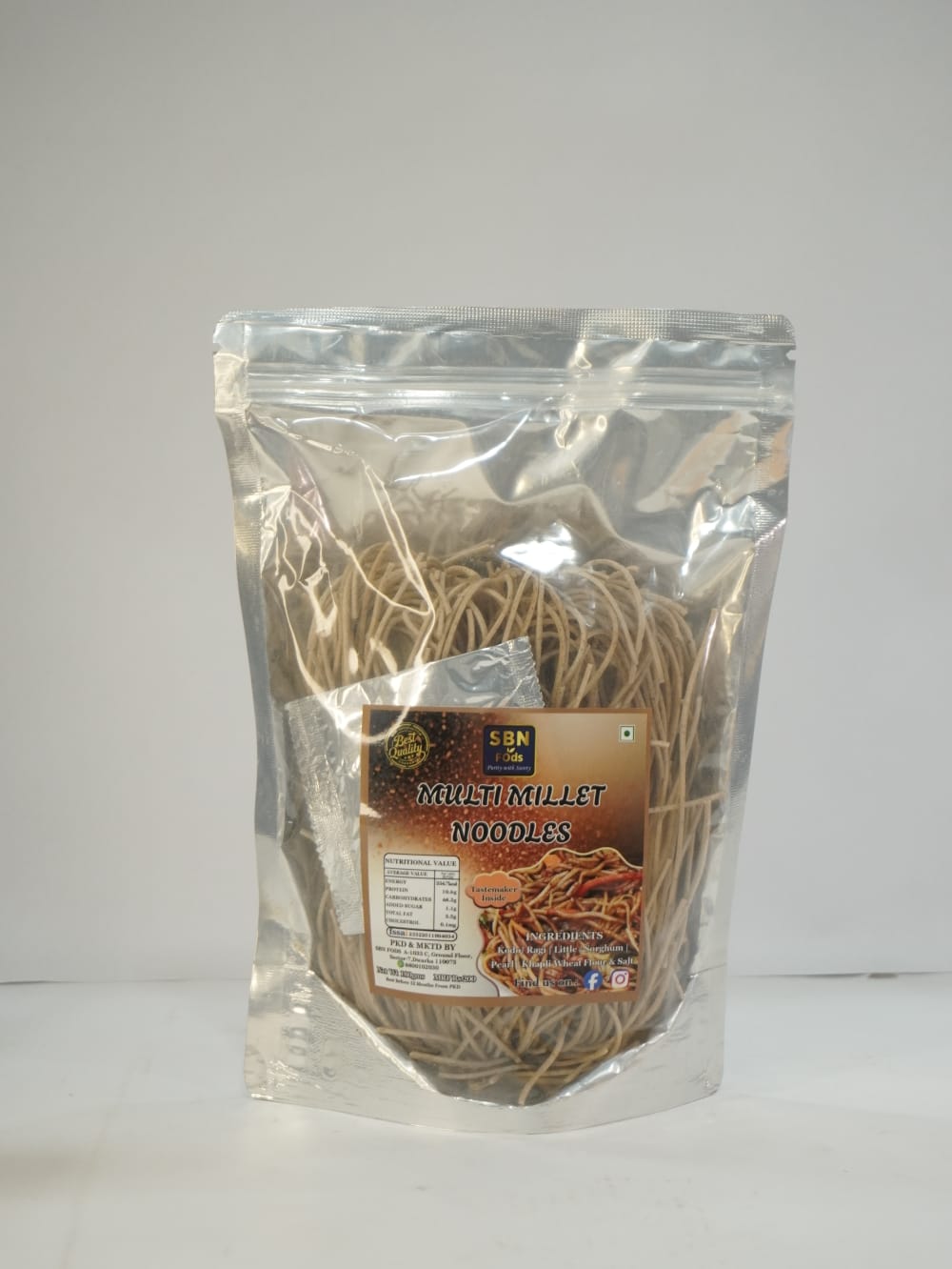 Multi millet noodles