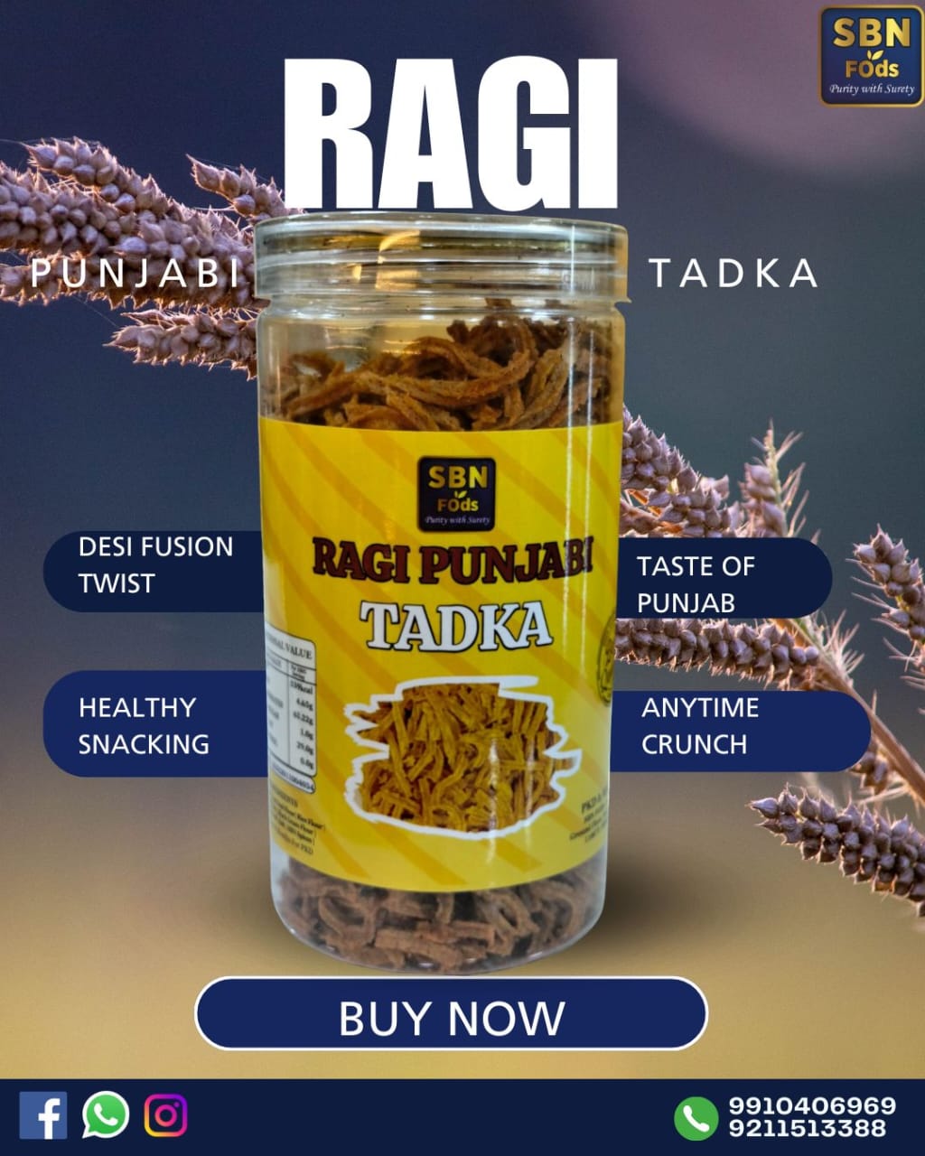 Ragi Tadka