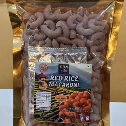 Red Rice Macroni 250 gms